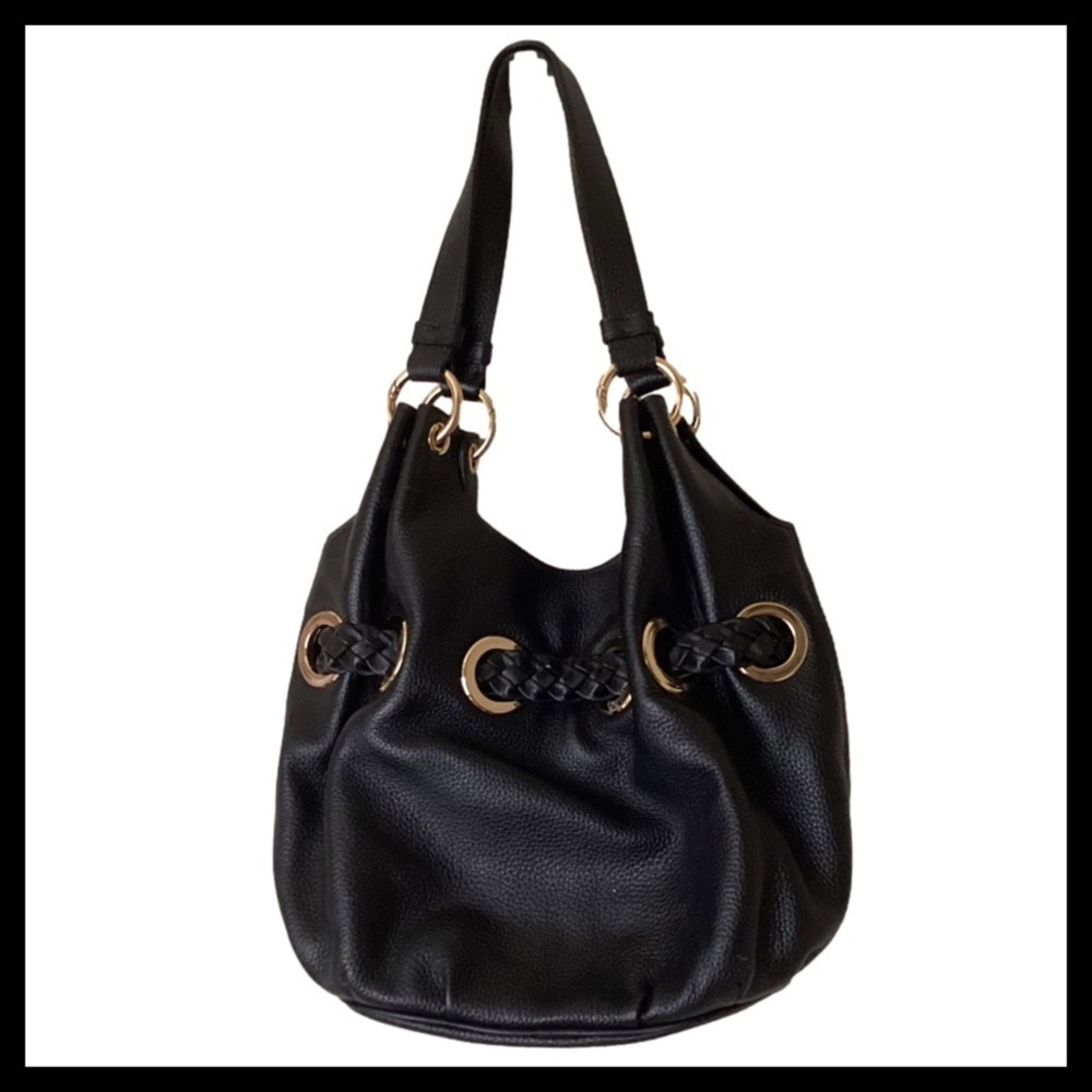MICHAEL KORS Braided Grommet 
Large Shoulder Bag - Picture 3 of 13